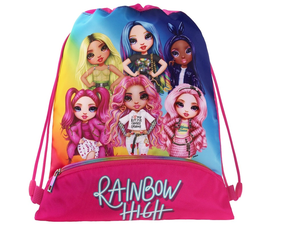 Ученическа торба за спортен екип Rainbow High