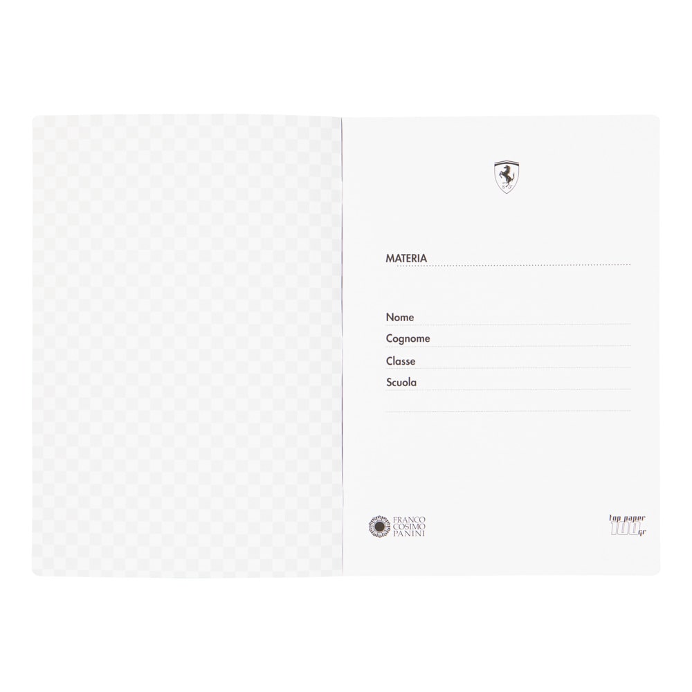 Тетрадка Ferrari 40 листа, Асортимент