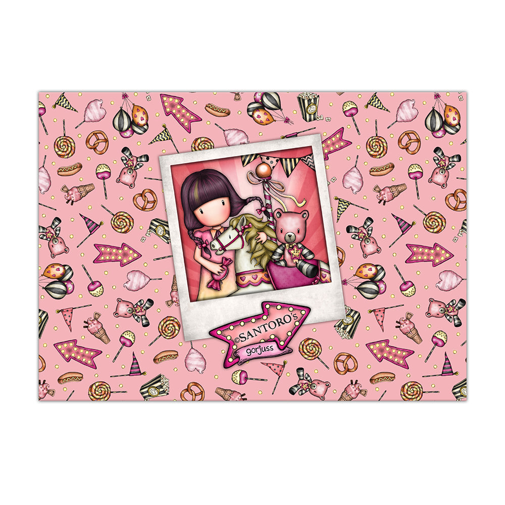 Комплект от 2 броя папки тип джоб A4 Santoro Gorjuss Carousel / First Prize