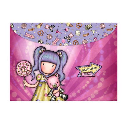 Комплект от 2 броя папки тип джоб A4 Santoro Gorjuss Carousel / First Prize