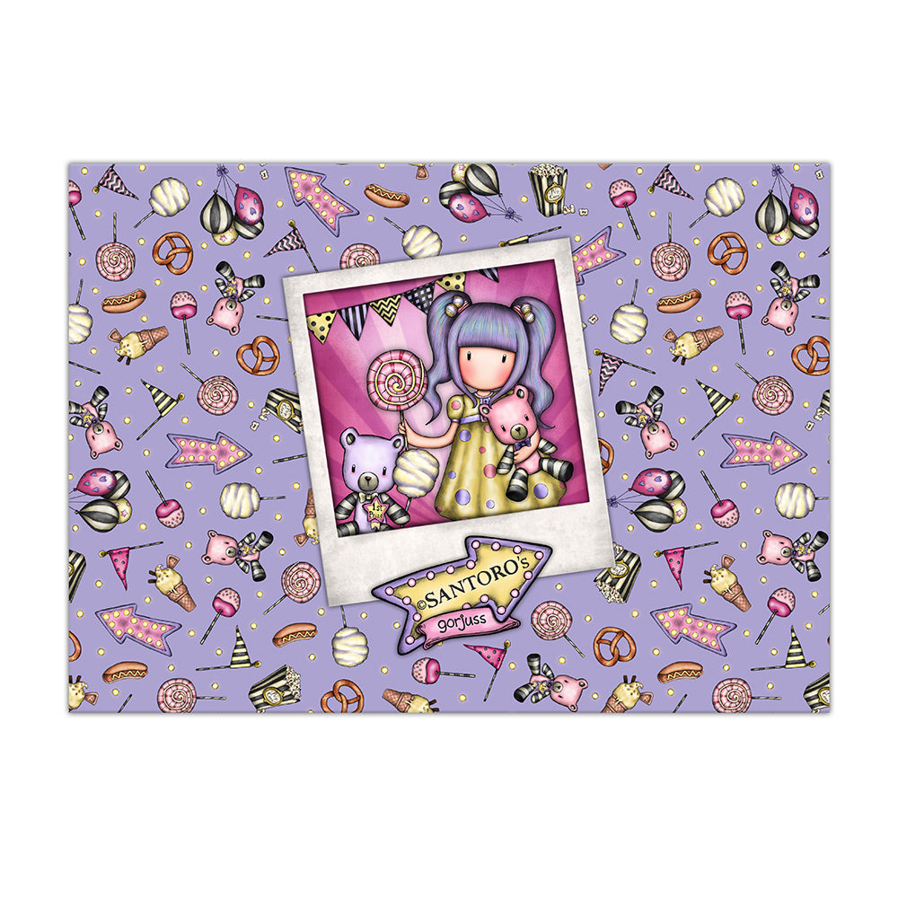 Комплект от 2 броя папки тип джоб A4 Santoro Gorjuss Carousel / First Prize