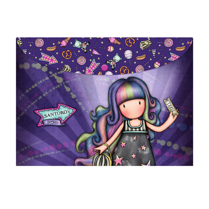 Комплект от 2 броя папки тип джоб A4 Santoro Gorjuss Fireworks / Up and Away