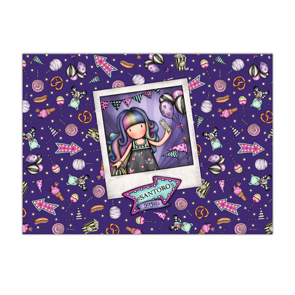 Комплект от 2 броя папки тип джоб A4 Santoro Gorjuss Fireworks / Up and Away