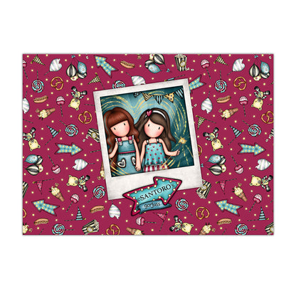 Комплект от 2 броя папки тип джоб A4 Santoro Gorjuss Fireworks / Up and Away