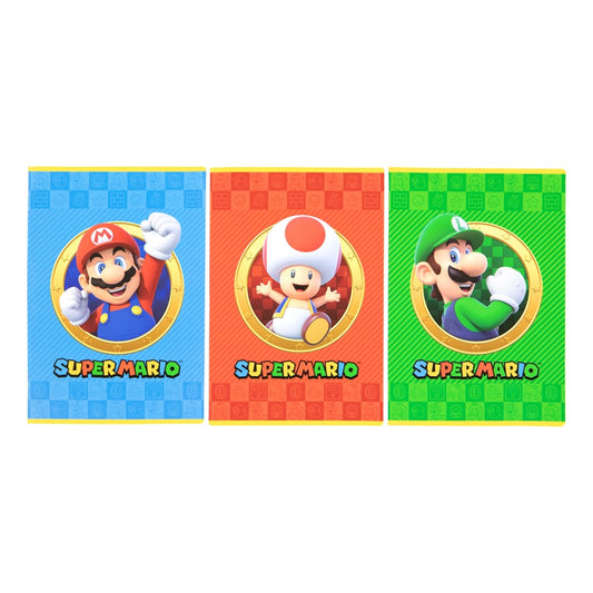 Тетрадка Super Mario 40 листа, Асортимент
