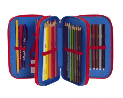 Ученически несесер Super Mario с 3 ципа и съдържание