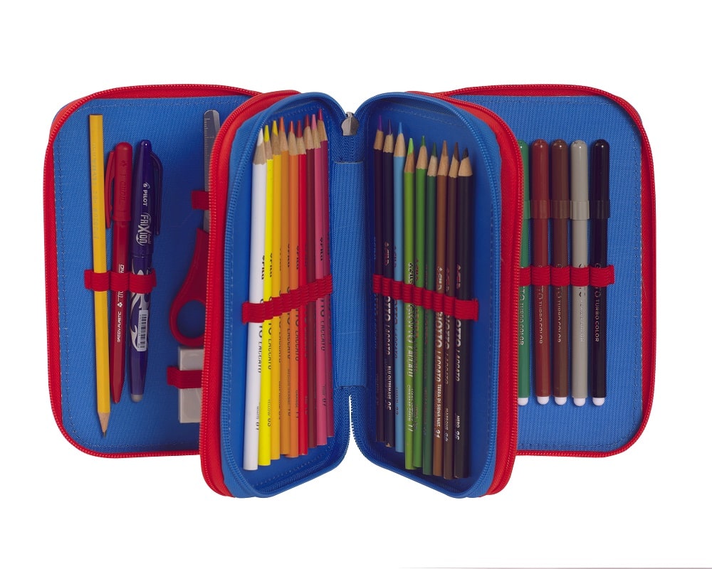 Ученически несесер Super Mario с 3 ципа и съдържание