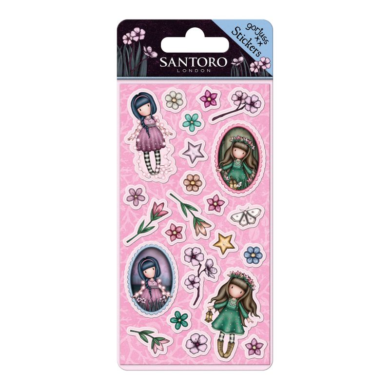 Стикери Santoro Gorjuss In The Forest - Fairy Dusk / Woodland Wildflower