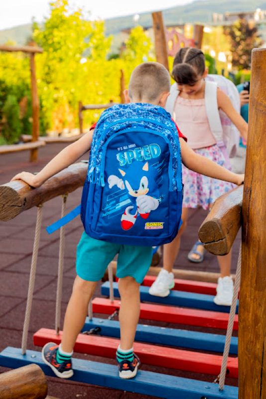 Ученическа раница Sonic Speed