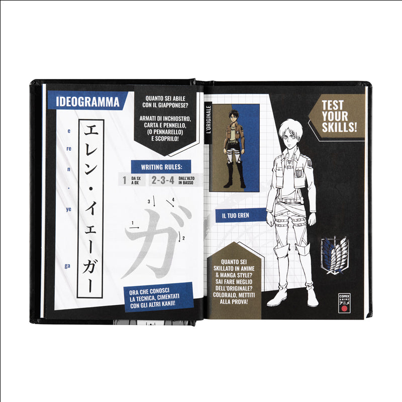 Тефтер-планер Attack on Titan Comix Anime