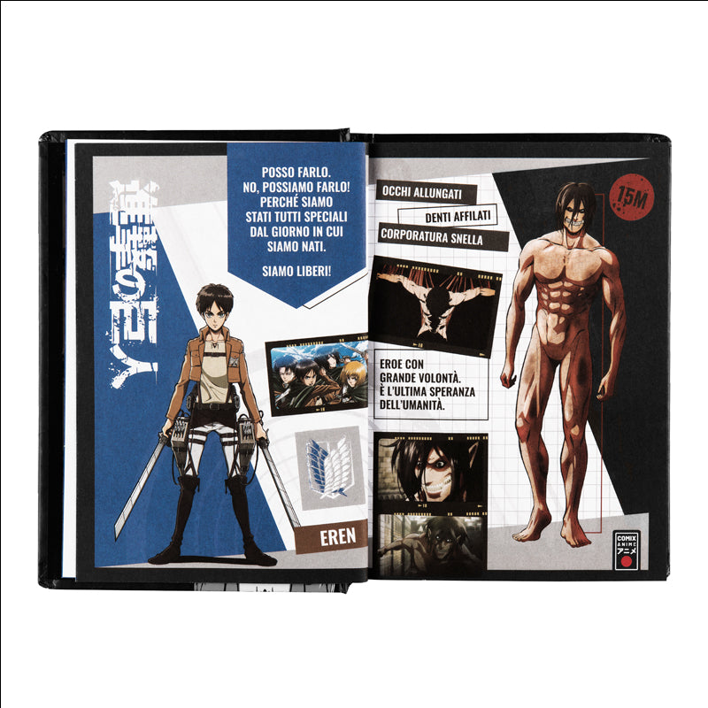 Тефтер-планер Attack on Titan Comix Anime