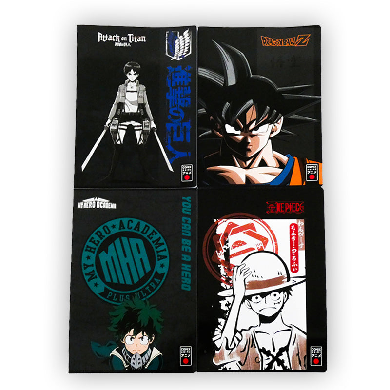 Тетрадка A4 Comix Anime, 50 листа, Асортимент