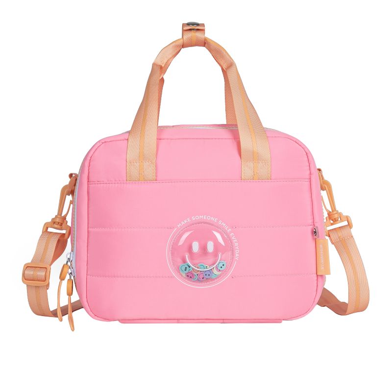 Термо чанта за храна Mayfair Smile it Light Pink