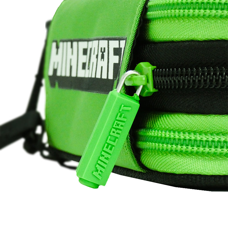 Ученически несесер Minecraft Creeper Head със съдържание