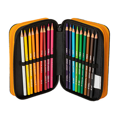 Ученически несесер Minecraft Funtage с 3 ципа и съдържание