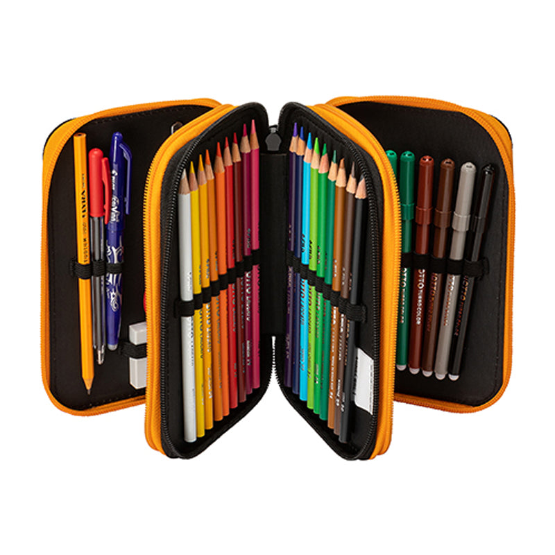 Ученически несесер Minecraft Funtage с 3 ципа и съдържание