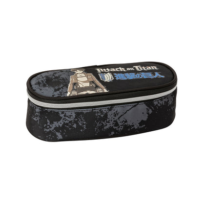 Ученически несесер овален Atack on Titan Comix Anime