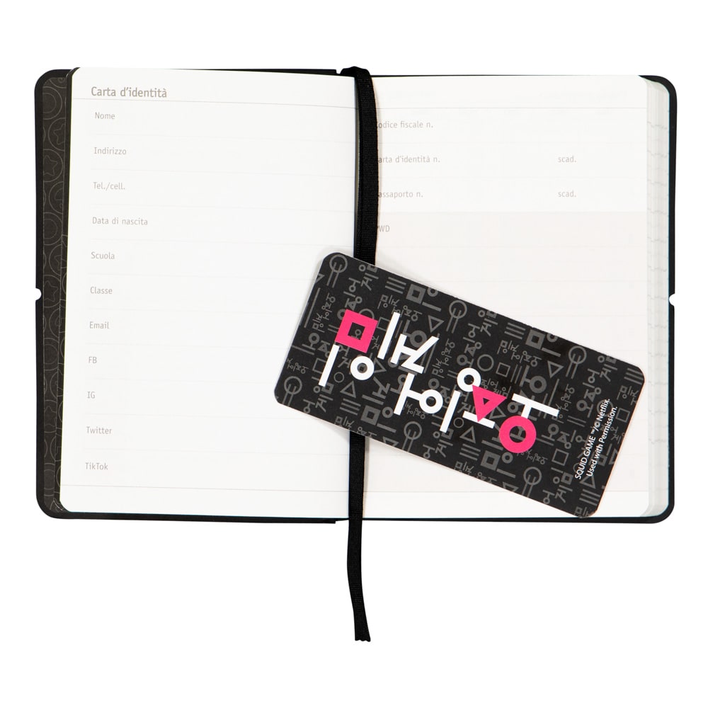 Тефтер-планер Squid Game, 15.5 x 11.5 см, Асортимент