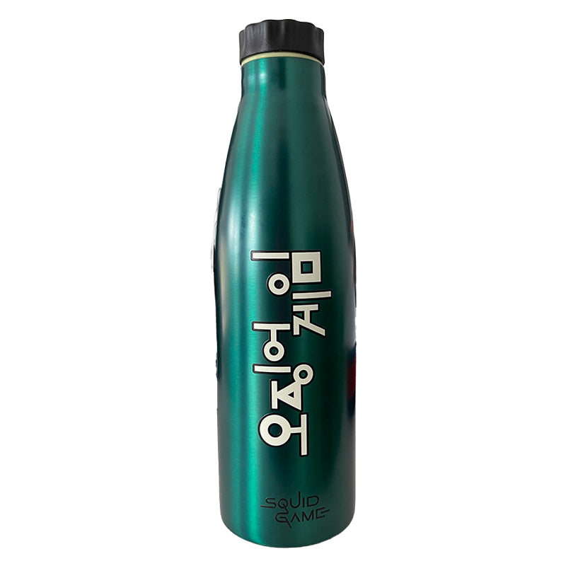 Термо бутилка Squid Game, Зелена