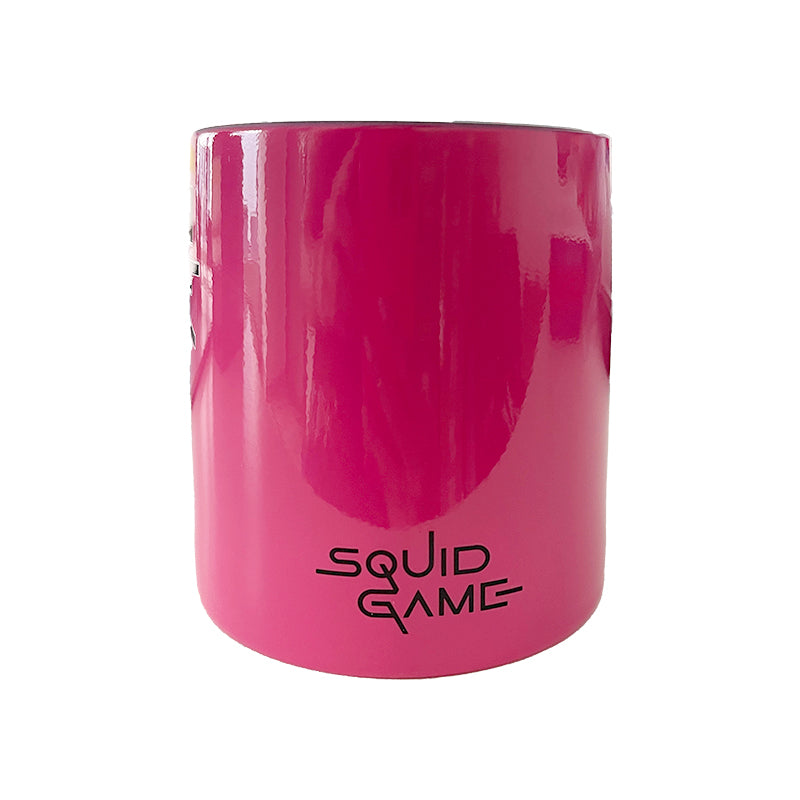 Керамична чаша Squid Game, Червена