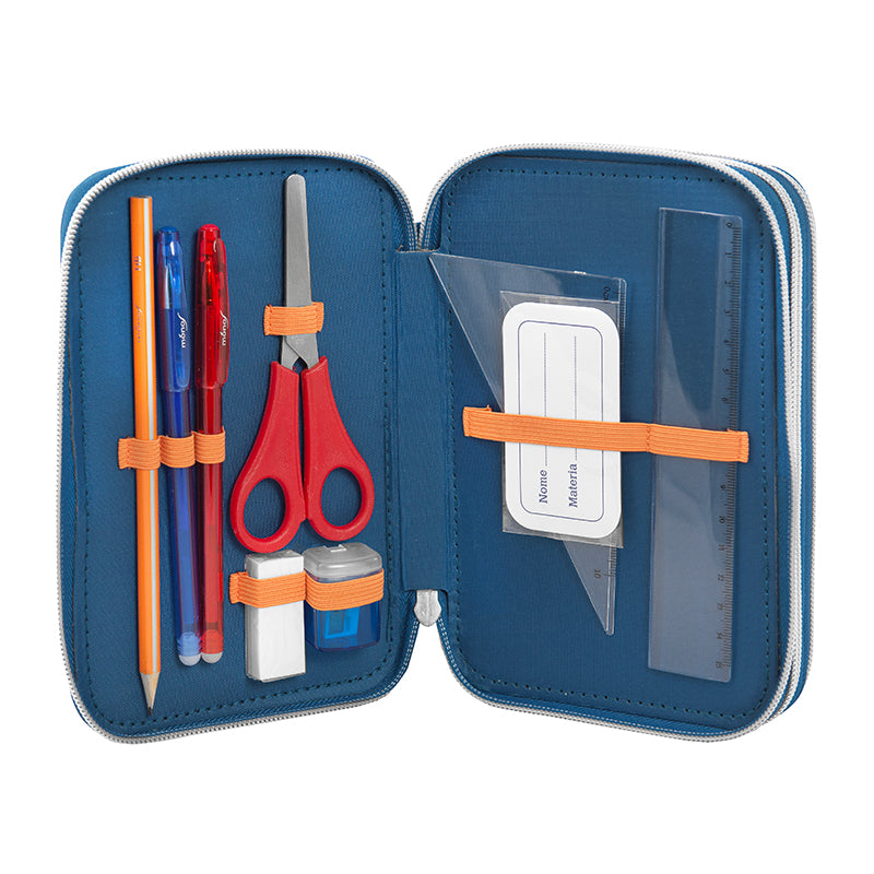 Ученически несесер с 3 отделения и съдържание Dragonball Super