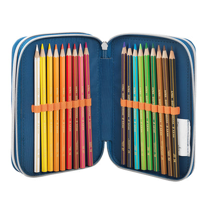 Ученически несесер с 3 отделения и съдържание Dragonball Super