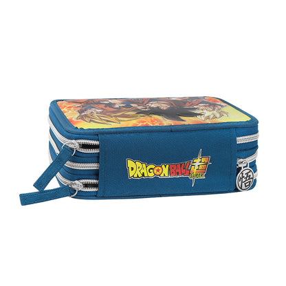 Ученически несесер с 3 отделения и съдържание Dragonball Super