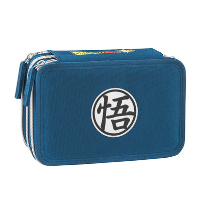 Ученически несесер с 3 отделения и съдържание Dragonball Super