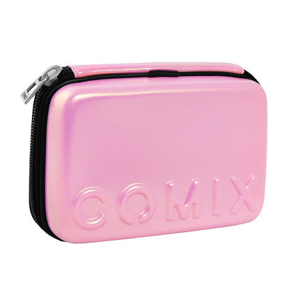 Ученически несесер със съдържание  COMIX SHIMMER PINK