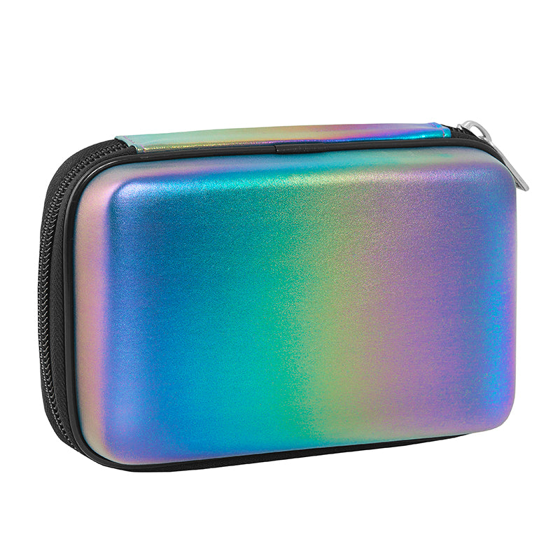 Ученически несесер със съдържание COMIX SHIMMER RAINBOW