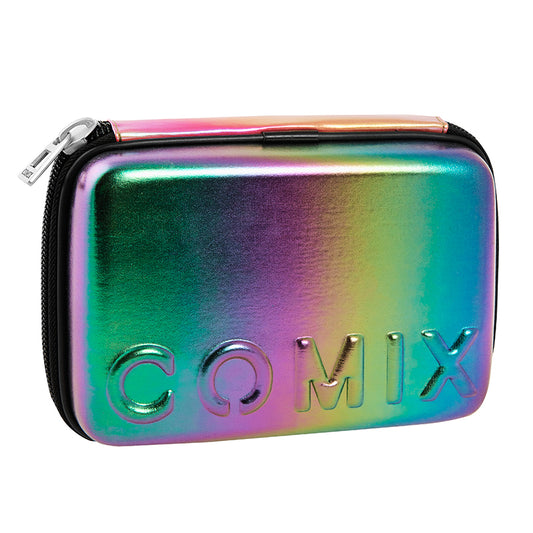 Ученически несесер със съдържание COMIX SHIMMER RAINBOW
