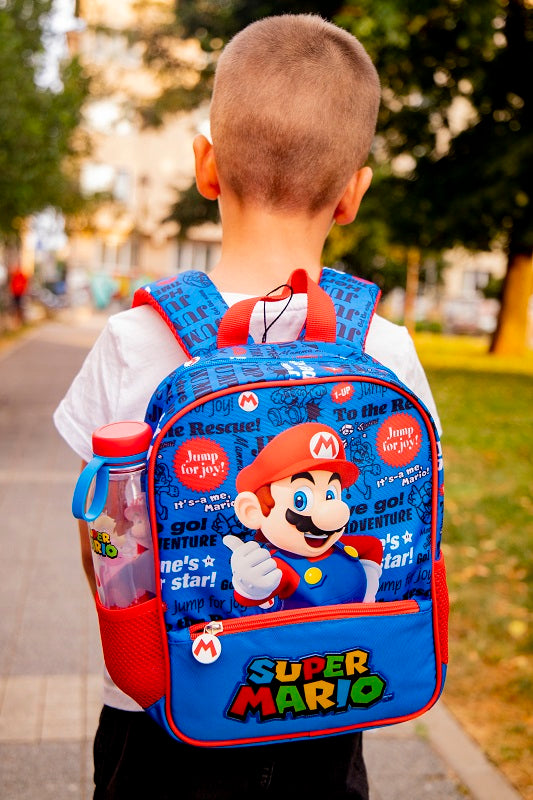 Раница за детска градина Super Mario Blue