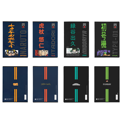 Тетрадка А4 Comix Anime Dark A, 40 листа, Асортимент, 4 вида