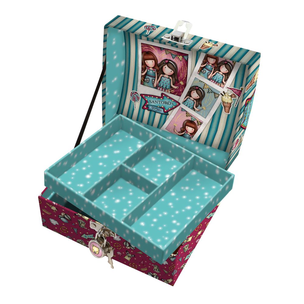 Заключваща се кутия за аксесоари Santoro Gorjuss Fireworks