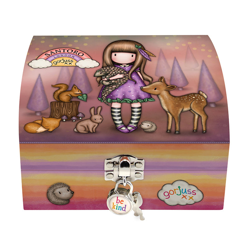 Заключваща се кутия за аксесоари Santoro Gorjuss Be Kind To All Creatures