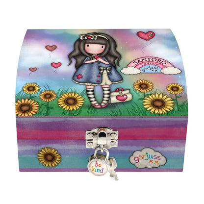 Заключваща се кутия за аксесоари Santoro Gorjuss Be Kind To Yourself