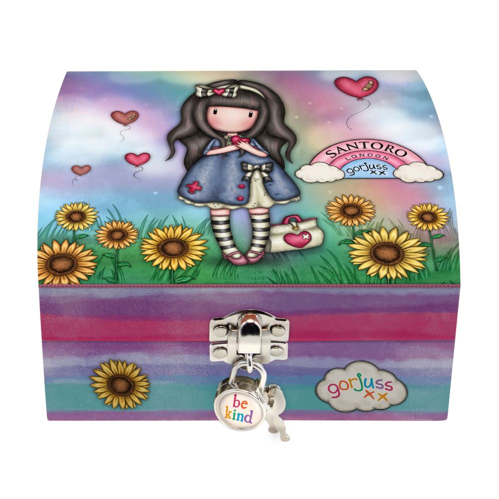 Заключваща се кутия за аксесоари Santoro Gorjuss Be Kind To Yourself