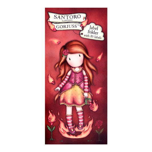 Етикети и стикери Santoro Gorjuss Fire In My Heart