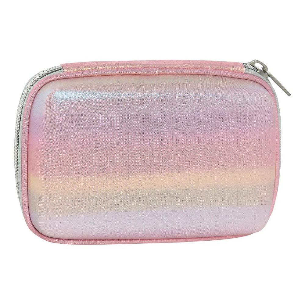 Ученически несесер със съдържание COMIX RAINBOW PINK 2024