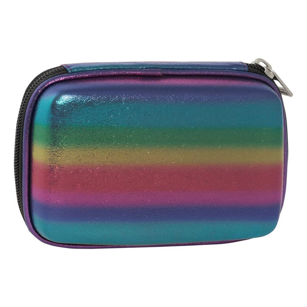 Ученически несесер със съдържание COMIX RAINBOW PURPLE 2024