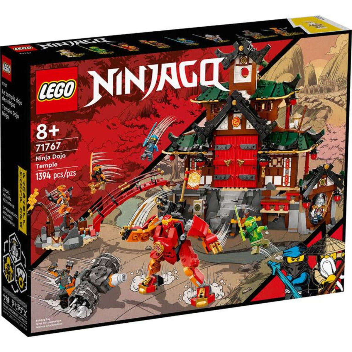 LEGO NINJAGO 71767 - ХРАМ В ДОДЖОТО НА НИНДЖИТЕ