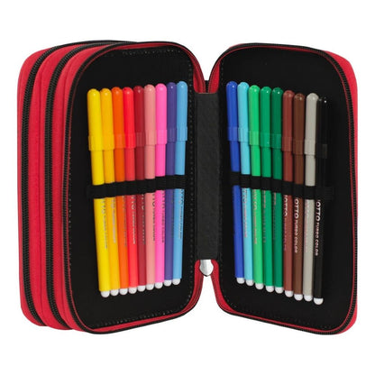 Ученически несесер с 3 отделения и съдържание Dragon Ball Goku