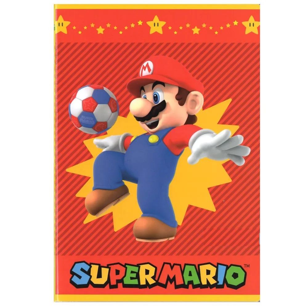 Тетрадка А4 Super Mario Sport, 40 листа, Асортимент, 3 вида