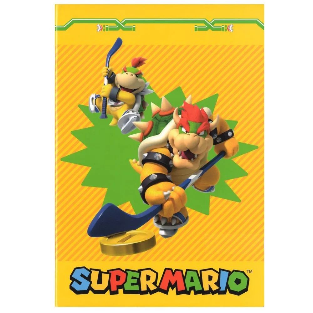 Тетрадка А4 Super Mario Sport, 40 листа, Асортимент, 3 вида