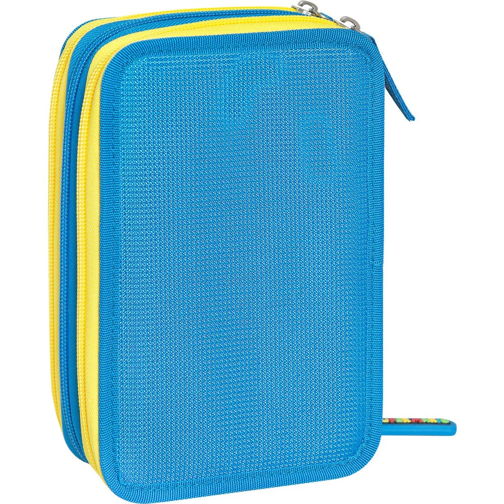 Ученически несесер Super Mario Tricolore със съдържание с 3 отделения