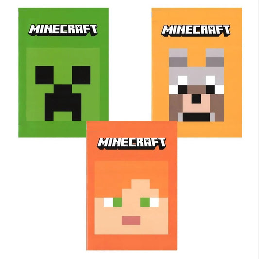 Тетрадка A4 Minecraft Pixel 40 листа, 3 вида, Асортимент