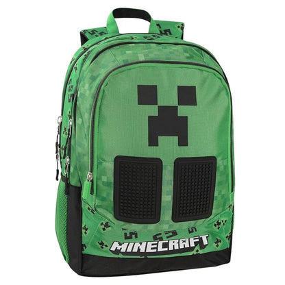 Ученическа раница на колела Minecraft Pixel с подвижна стойка