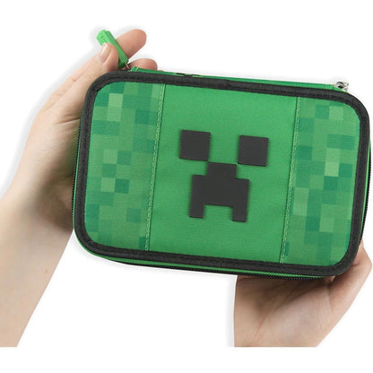 Ученически несесер с 3 отделения Minecraft Pixel