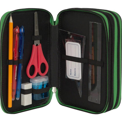 Ученически несесер с 3 отделения Minecraft Pixel