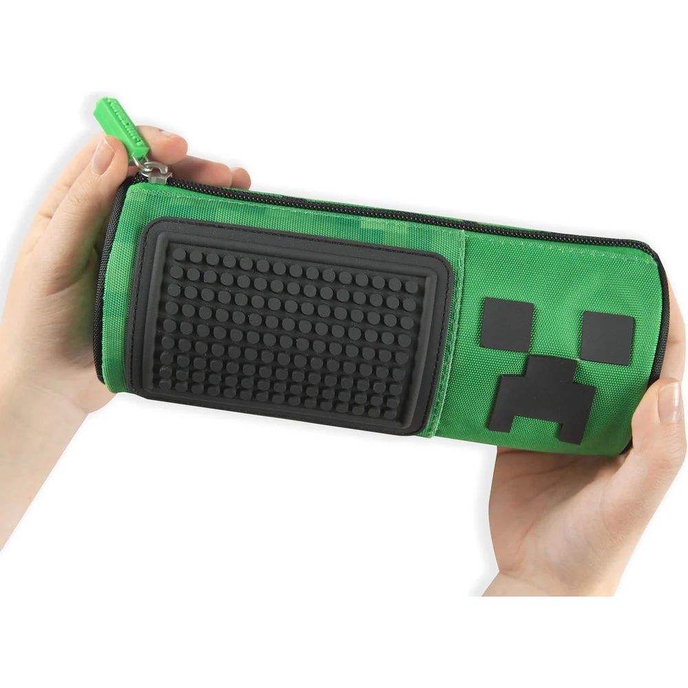 Ученически несесер цилиндър Minecraft Pixels